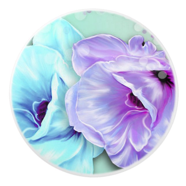 Keramiska knopp/Blommor Knopp (Framsidan)