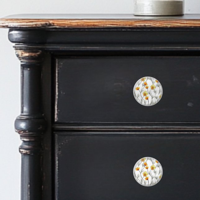 Keramiska knoppar med ömtåliga Orangar (Skapare uppladdad)