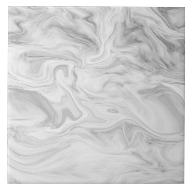 Keramiska plattan Black Grått och White Marble Str Kakelplatta (Framsidan)