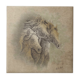 Keramiska plattan för hästar kakelplatta