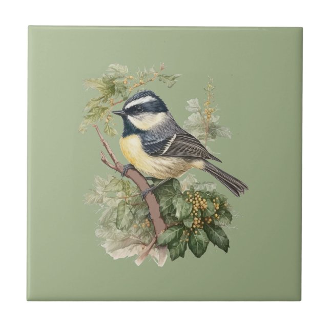 Keramiska plattan för kol i Nature Stil Kakelplatta (Framsidan)