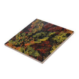 Keramiska plattan i Höst löv Kakelplatta