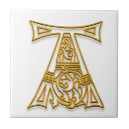 Keramiska plattan i Monogram "Irish Guld" Kakelplatta