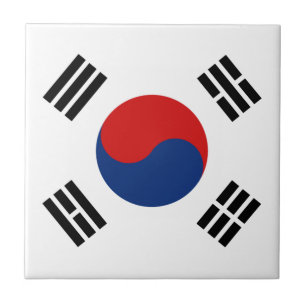 Keramiska plattan i Sydkorea, Flagga Kakelplatta