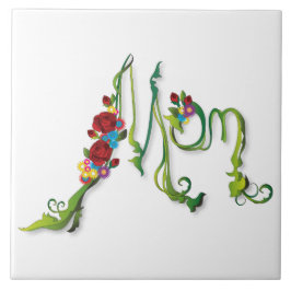 Keramiska plattan mamma kakelplatta