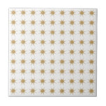 Keramiska plattan Mönster Star Small Guld Kakelplatta<br><div class="desc">Modern design från mitten av århundradet med en enkel mönster av små stjärnor från guld på vit bakgrund. Enkel, ren modern, sömlös design. Skapa din egen anpassningsbar mönster genom att ladda upp en ny bild eller använda meddelandeknappen för hjälp. Så här skapar du din egen mönstrade design: 1. Välj Anpassa...</div>