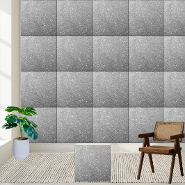 Keramiska plattan Silver Glitter Kakelplatta