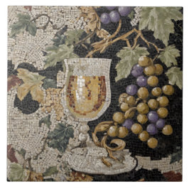 Keramiska plattan Stil Vin, romersk Mosaic Kakelplatta