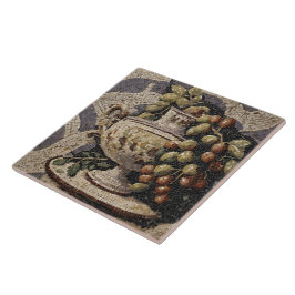 Keramiska plattan Stil Vin, romersk Mosaic Kakelplatta