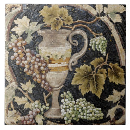 Keramiska plattan Stil Vin, romersk Mosaic Kakelplatta