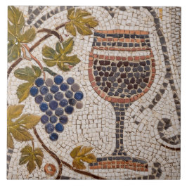 Keramiska plattan Stil Vin, romersk Mosaic Kakelplatta