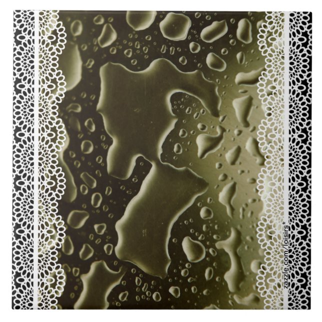 Keramiska plattan vatten kakelplatta (Framsidan)