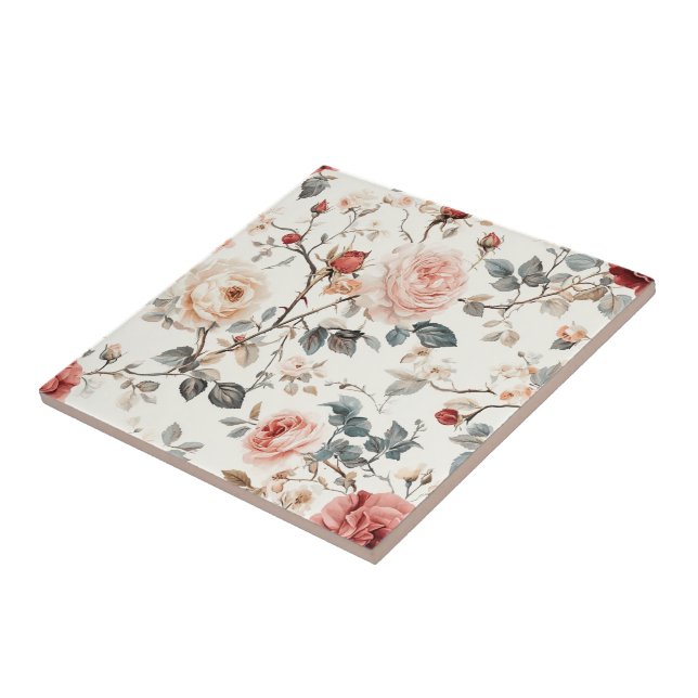 Keramiska plattor av keramiskt material för Blommi Kakelplatta (Sidan)