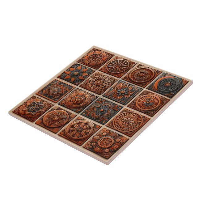 Keramiska plattor, även mönstrade kakelplatta (Sidan)