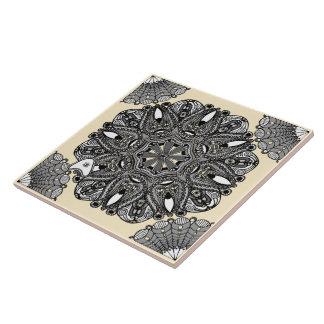 Keramiska plattor Beige B "The Touch Of Infinity" Kakelplatta