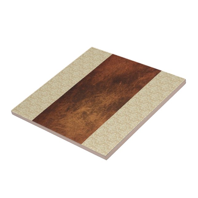 Keramiska plattor Brun & Beige  Kakelplatta (Sidan)
