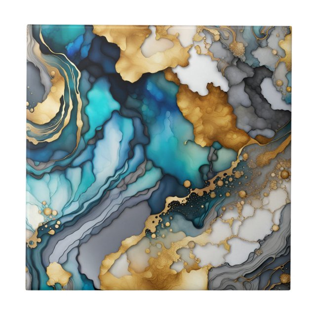 Keramiska plattor för Alcohol Bläck Kakelplatta (Framsidan)