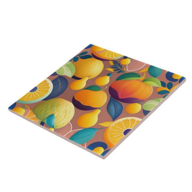 Keramiska plattor för fruktdesign kakelplatta (Sidan)