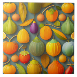 Keramiska plattor för fruktdesign kakelplatta