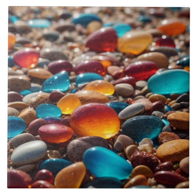 Keramiska plattor för havsstenar kakelplatta (Framsidan)