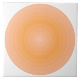 Keramiska plattor för Orange av blommande persilja Kakelplatta