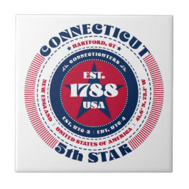 Keramiska plattor för röd, vit och blå anslutning kakelplatta