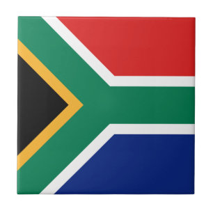 Keramiska plattor för syd-Afrika-Flagga Kakelplatta