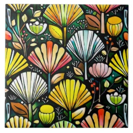 Keramiska plattor för växtdesign kakelplatta