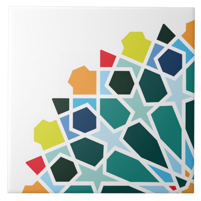 Keramiska plattor med moroccan-plattor kakelplatta (Framsidan)