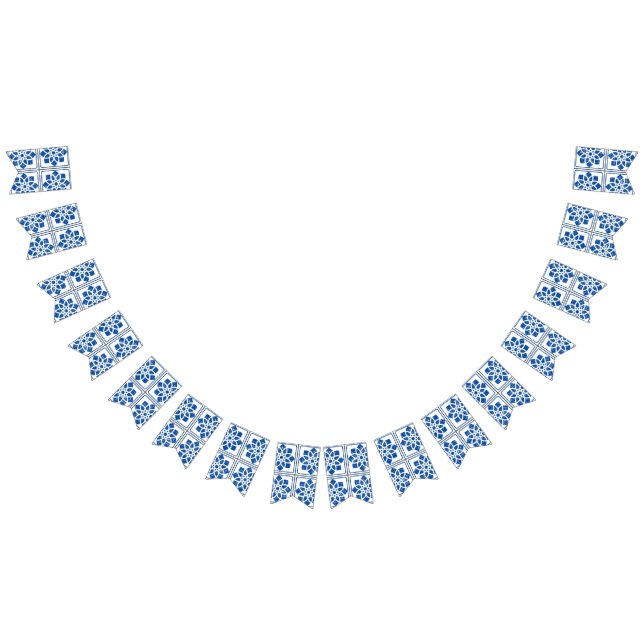 Keramiska plattor mönster vimplar (Alla)