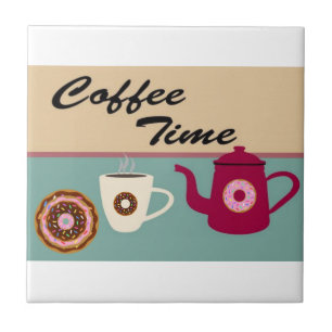 Keramiska Plattor Rustik Kaffebord Kakelplatta