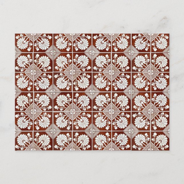 Keramiska plattor vykort (Framsida)