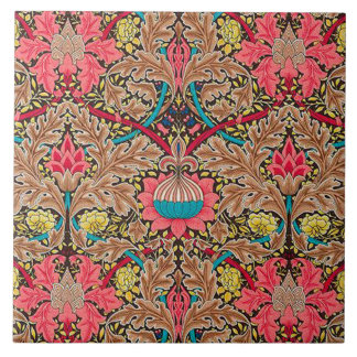 Keramiska plattor William Morris-design 028 Kakelplatta