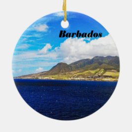 Keramiska prydnadsföremål Barbados Julgransprydnad Keramik