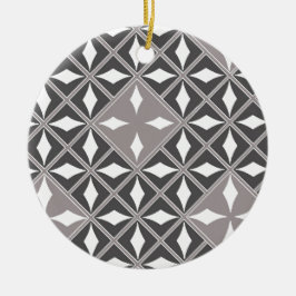 Keramiska prydnadsföremål i silver julgransprydnad keramik