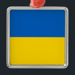 Keramiska prydnadsföremål, ukrainska Flagga (Ukrai Julgransprydnad Metall<br><div class="desc">Detta mönster är utmärkande för Ukrainas flagga, som är ett land i Östra Europa. Ukraina gräns Ryssland till öster och norra öster, Vitryssland i norr, Polen, Slovakien och Ungern till väster samt Rumänien, Moldavien och Svarta havet i söder. Ukraina är Europas näst största land efter Ryssland. Ukrainas huvudstad och största...</div>