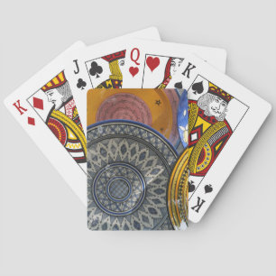 Keramiska Tallrikar Casinokort