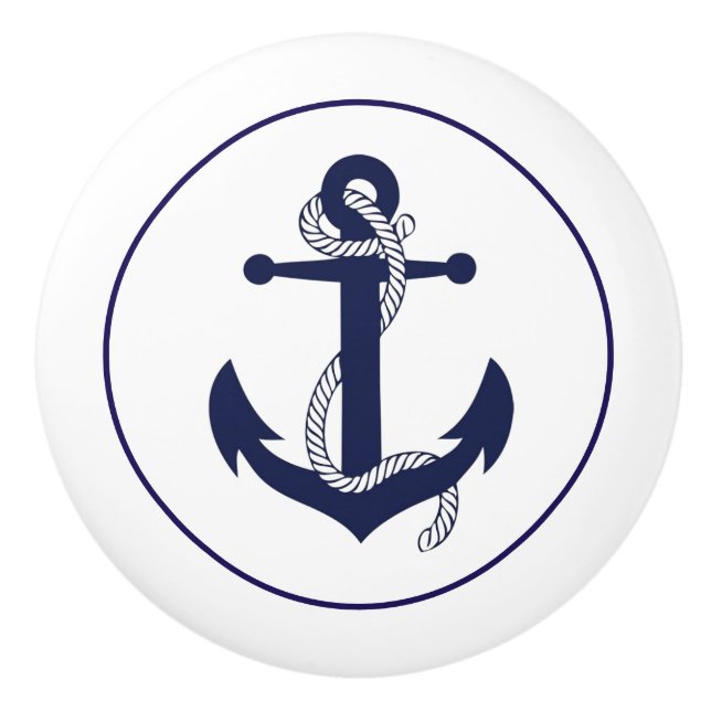 Keramiskt kabinett Knopp-Ankrar Knopp (Framsidan)