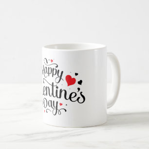 Keramiskt kaffe Mugg-Valentine Hearts Kaffemugg