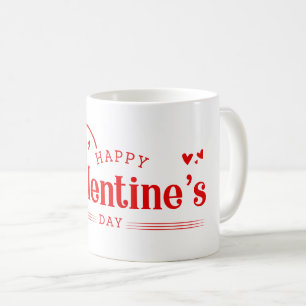 Keramiskt kaffe Mugg-Valentine Hearts Kaffemugg