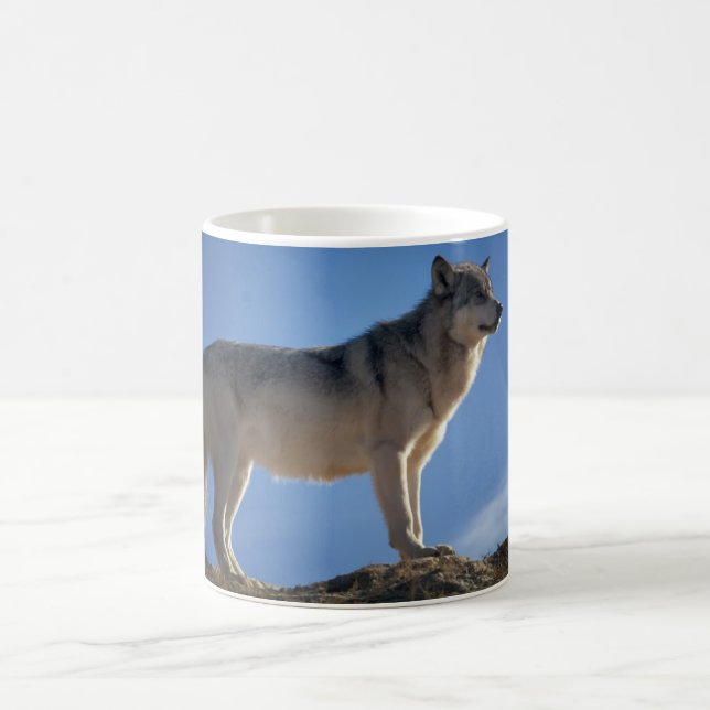 Keramiskt kaffe Mugg-Varg Kaffemugg (Center)