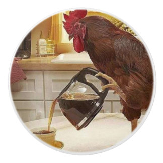 Keramiskt knopp*** Resa upp-EN-Klotter kaffe Knopp