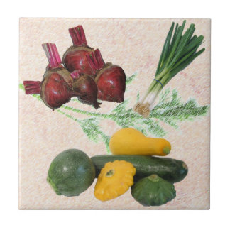 Keramiskt kök belägger med tegel kakelplatta