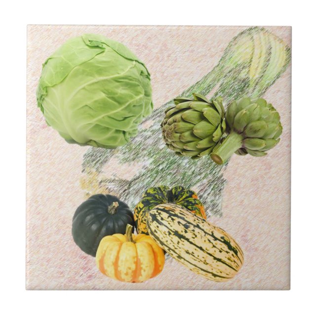 Keramiskt kök belägger med tegel kakelplatta (Framsidan)