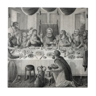 keramiskt plattan "Last Supper" Kakelplatta