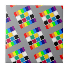 Keramiskt plattfärgat Färg Kakelplatta