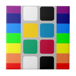 Keramiskt plattfärgat Färg Kakelplatta