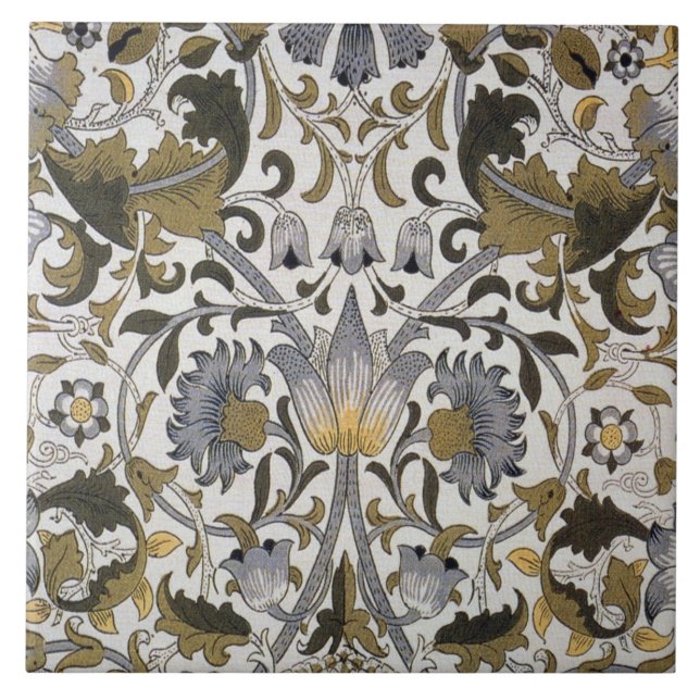 Keramiskt plattgods William Morris-design 016 Kakelplatta (Framsidan)