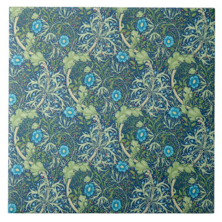 Keramiskt plattgods William Morris-design 020 Kakelplatta
