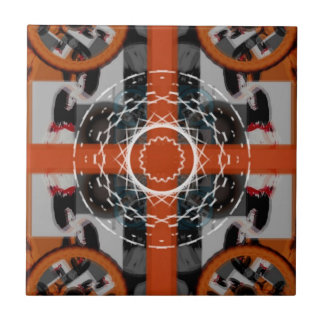 Keramiskt plattor (Adelaids roterande orange) Kakelplatta
